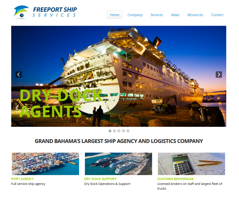 Freeport Ship Services (Old Website)