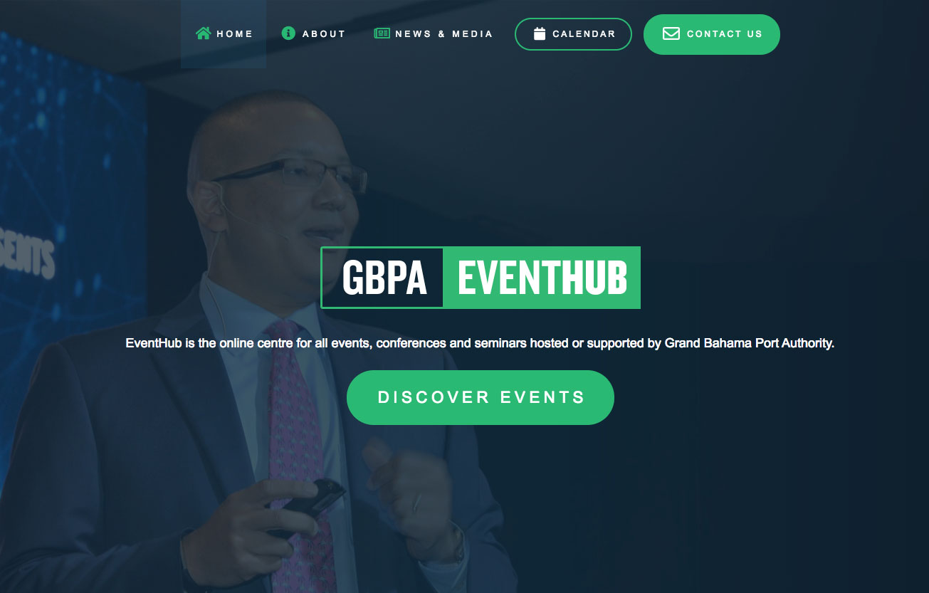 GBPA EventHub Website Developed by Digital Media Visionary
